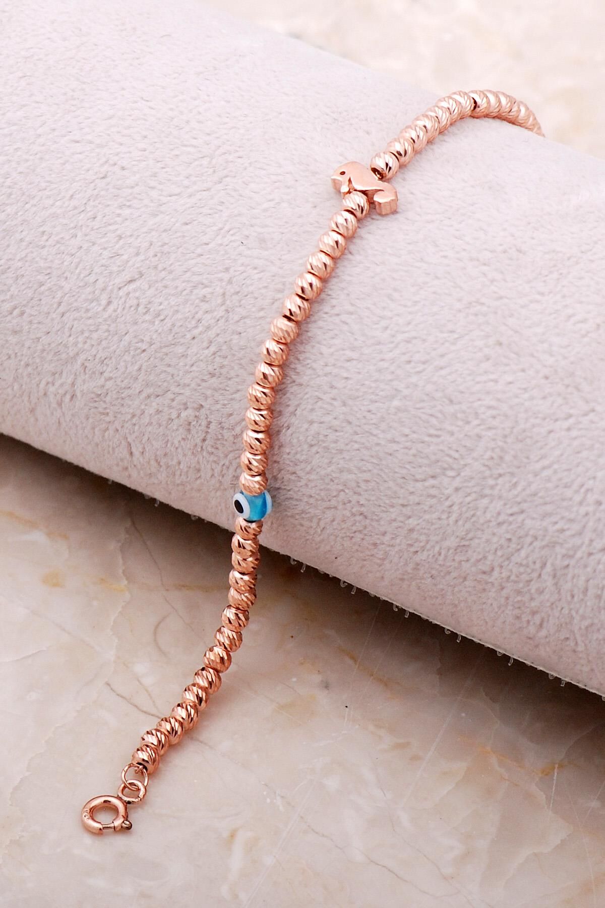 Rose Gümüş Deniz Atı Dorissa Bileklik 3484