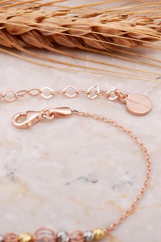 Dorissa Tasarım Rose Gümüş Bileklik 4146