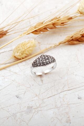 Taşsız Ayarlanabilir Gümüş Yüzük 5982