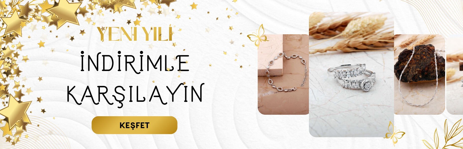 Yeni Yılı İndirimle Karşılayın...
