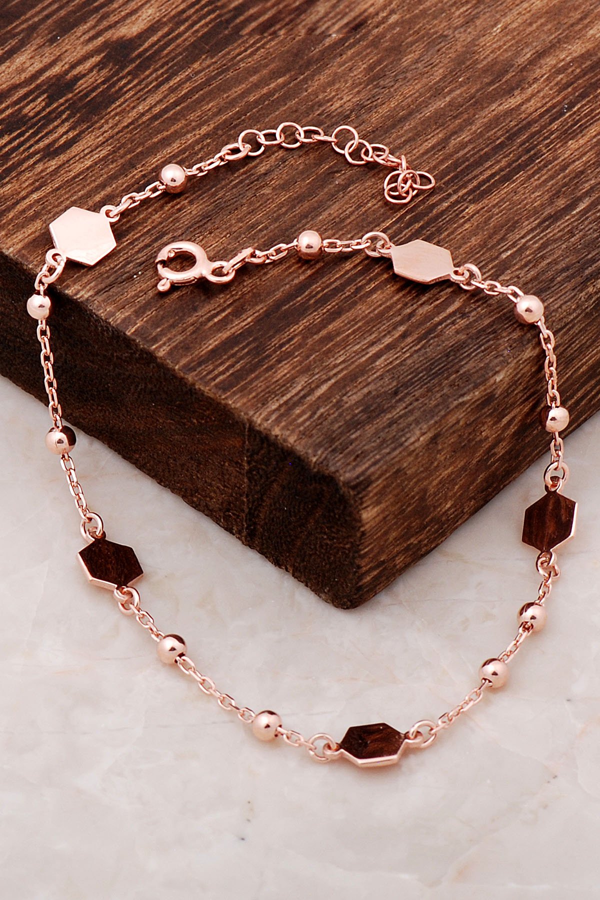 Dorissa Rose Gümüş Halhal 