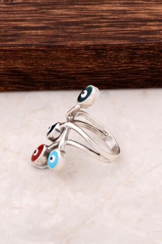 Hayat Ağacı Tasarım Gümüş Yüzük 788