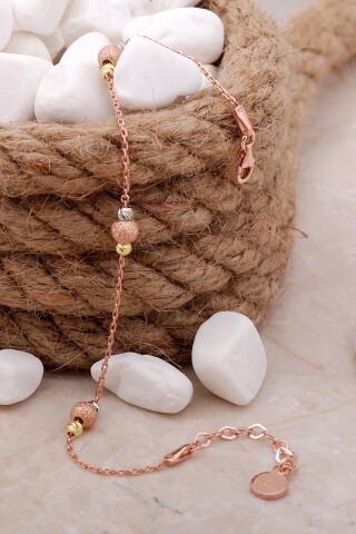 Dorissa Toplu Rose Gümüş Bileklik 3892