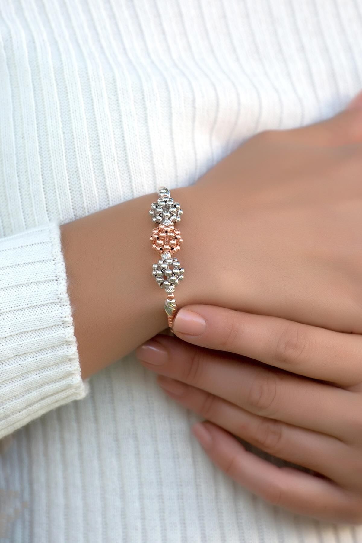 Dorissa Tasarım  Gümüş Bileklik 3193