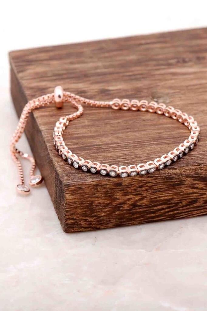 SU YOLU ROS GÜMÜŞ BİLEKLİK 1494