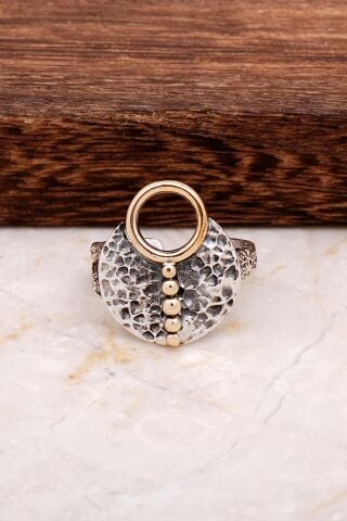 Hero Antik Tasarım Elişi Gümüş Yüzük 2884