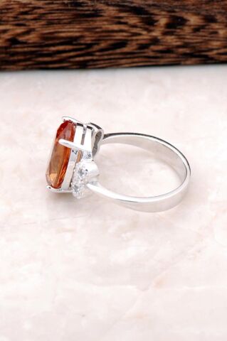 Sultan Taşlı Tasarım Gümüş Yüzük 1780