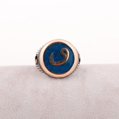 Vav Tasarım Gümüş Erkek Yüzük 1315