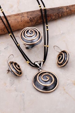 Sarma Tasarım Gümüş Set 2160