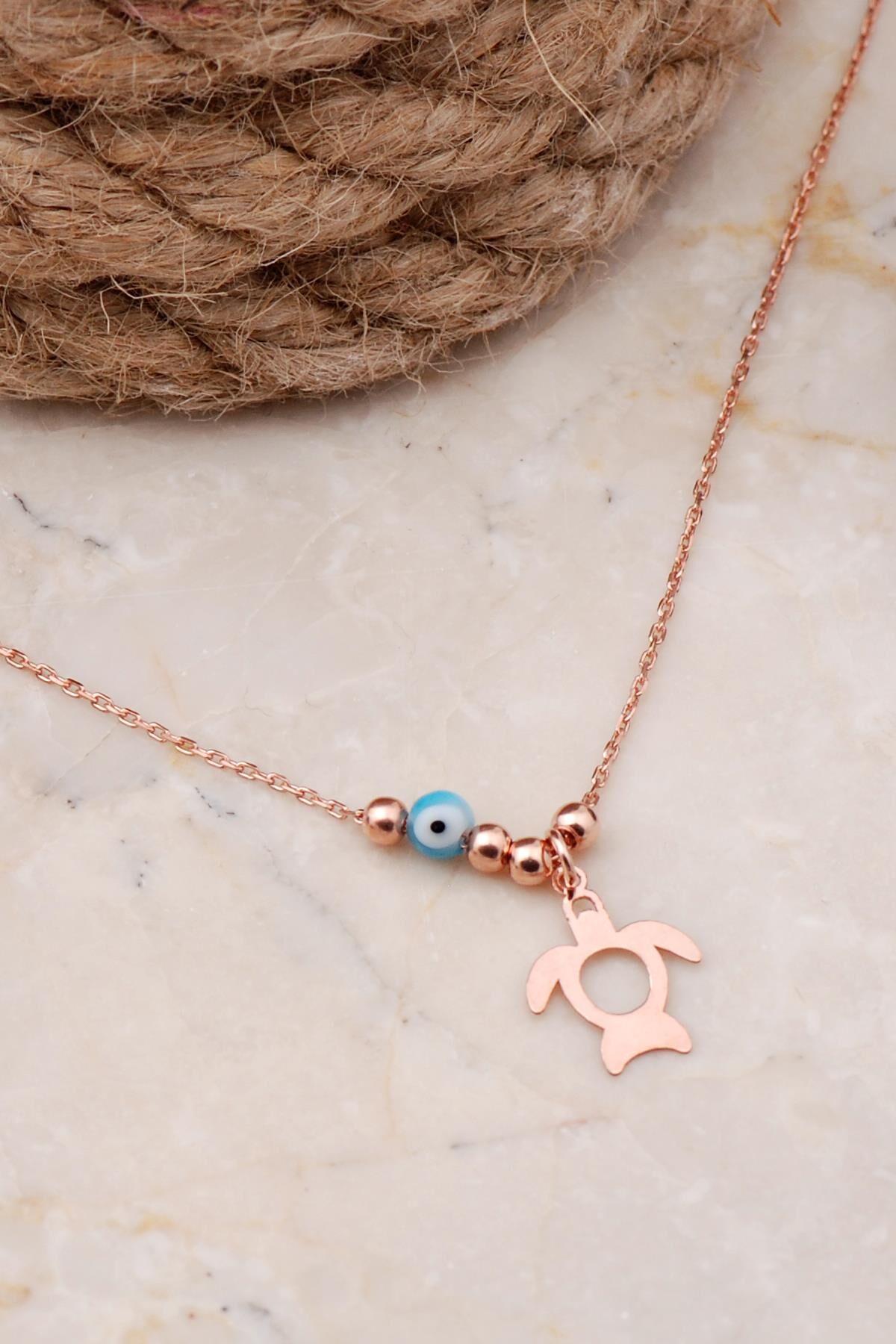 Kaplumbağa Rose Gümüş Halhal 328