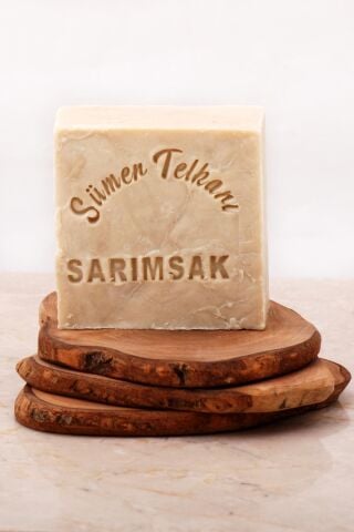 Sarımsak Özlü 125 Gr Organik Katı Sabun