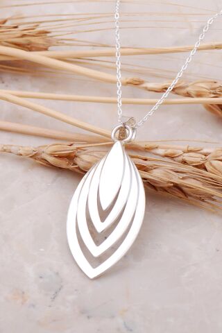 Tasarım Gümüş Kolye 7482