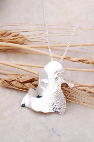 Tasarım Gümüş Kolye 7498