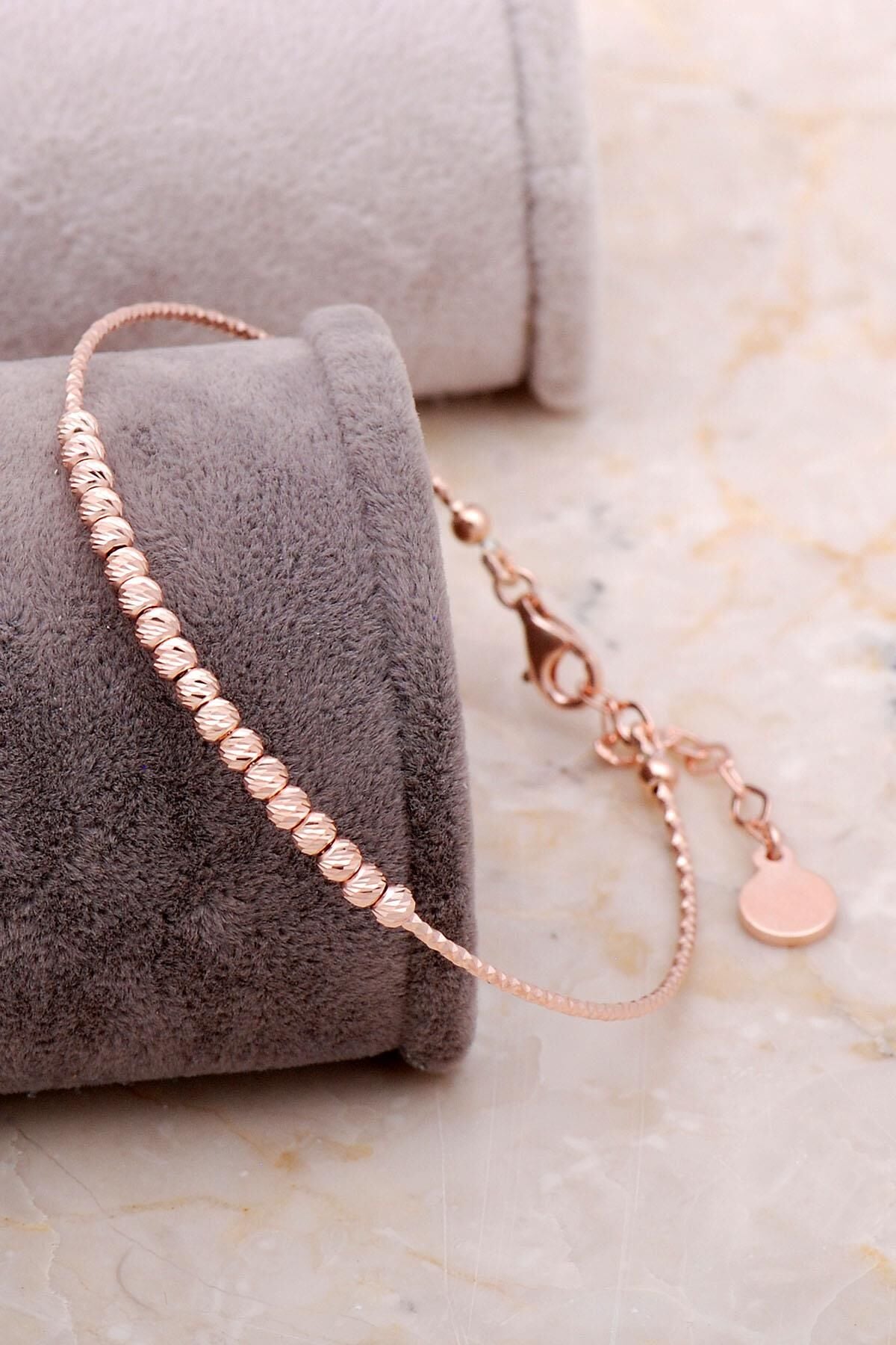 Dorika Rose 925 Ayar Gümüş Bilezik 3360