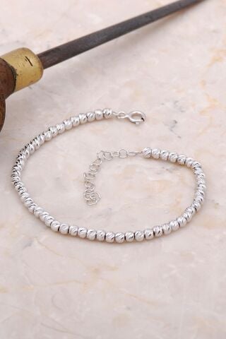 Dorika 925 Ayar Gümüş Toplu Bileklik 3368