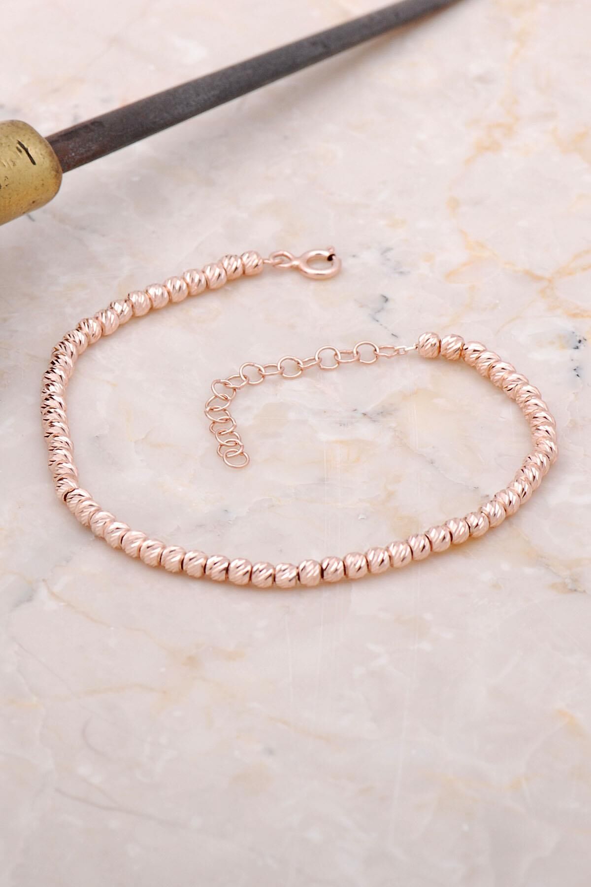 Dorika Rose 925 Ayar Gümüş Bileklik 3367