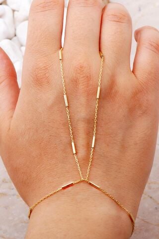 Tasarım Altın Yaldızlı Gümüş Şahmeran 56