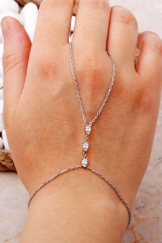 Damla Rodyumlu Gümüş Şahmeran 66