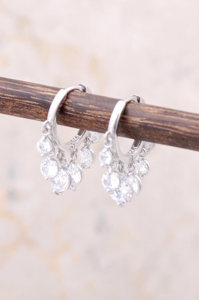 Shakira Gümüş Küçük Boy Küpe 603