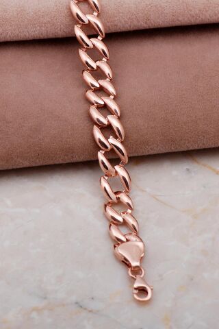 Gurmet Model Rose Gümüş Bileklik 4013