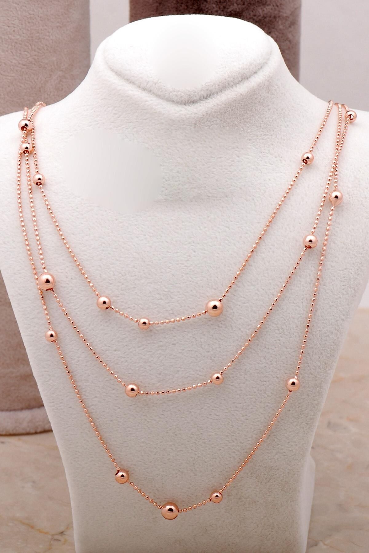 Dorika Rose 925 Ayar Gümüş Kolye 6859