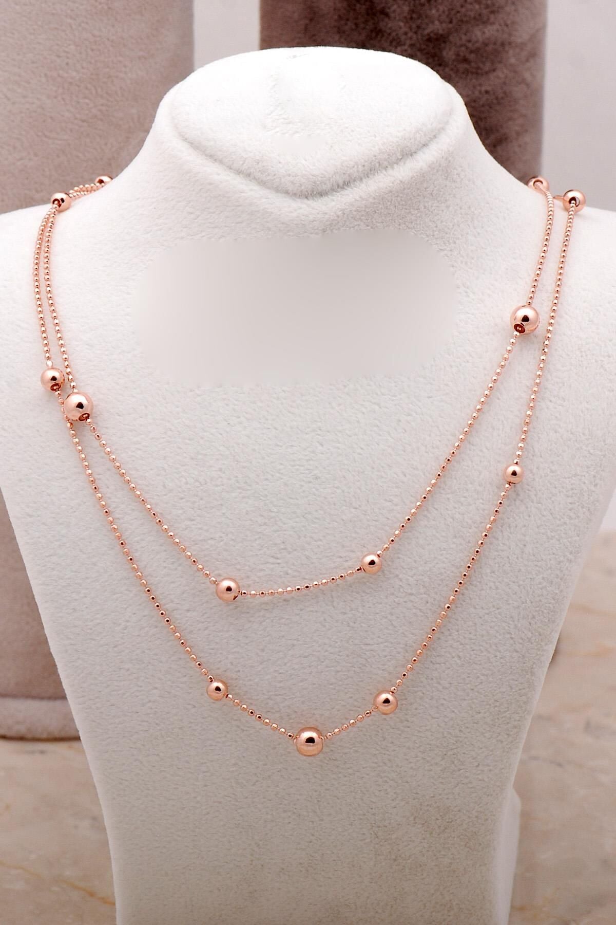 Dorika Rose 925 Ayar Gümüş Kolye 6861