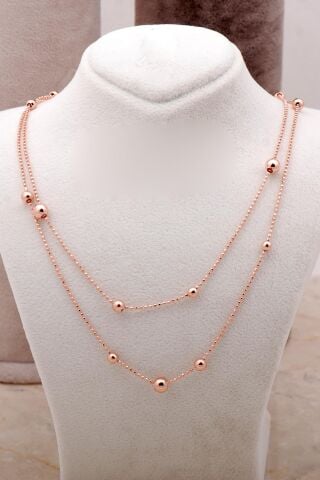 Dorika Rose 925 Ayar Gümüş Kolye 6861