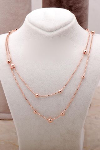 Dorika Rose 925 Ayar Gümüş Kolye 6861