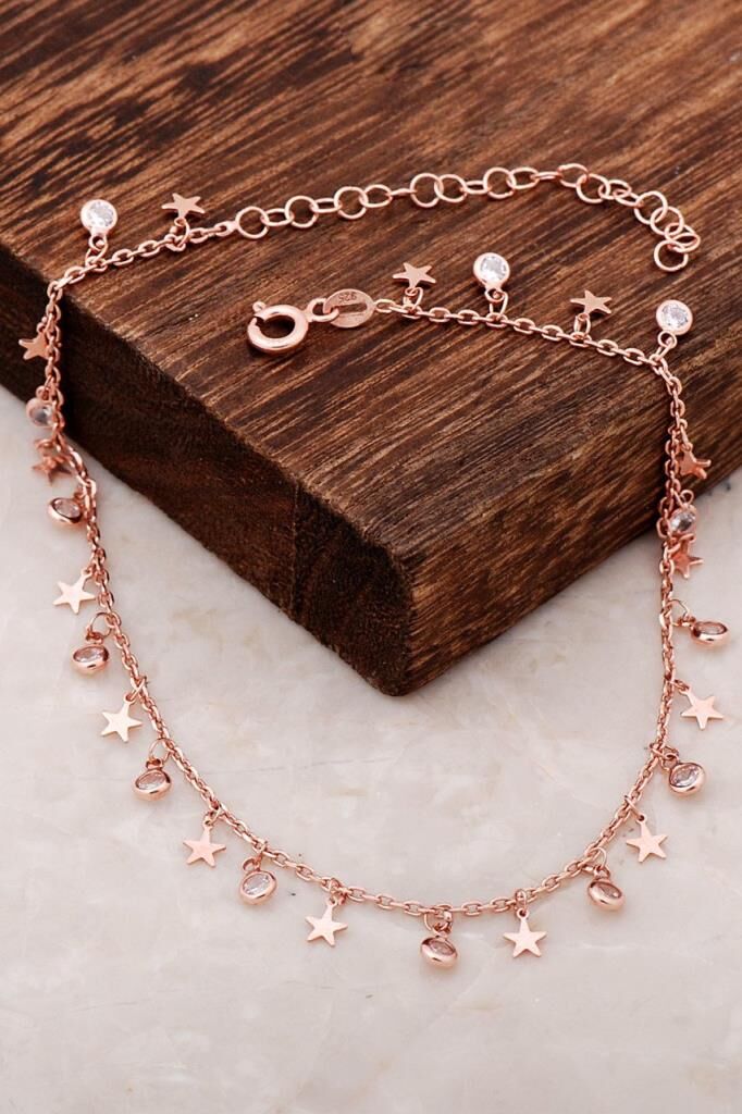 Yıldız Rose Gümüş Halhal 208