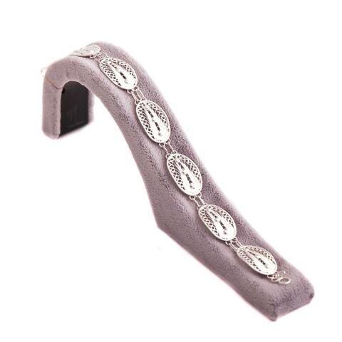 Telkari İşlemeli Gümüş Bileklik 830