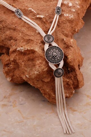 Midyat Hasırı El Örmesi Urart Morifli Gümüş Set 2049