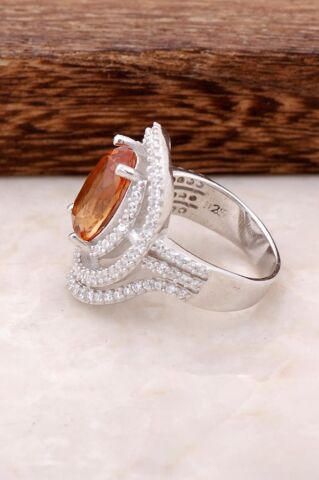 Renk Değiştiren Sultan Taşlı Gümüş Yüzük 2010