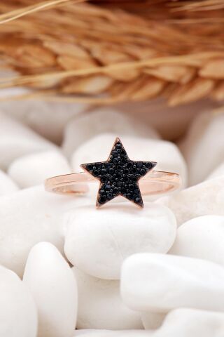 Yıldız Rose Gümüş Yüzük 3217