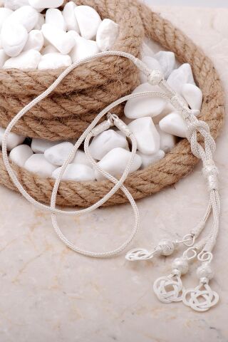 Kazaziye Elişi Gümüş Kolye 7624