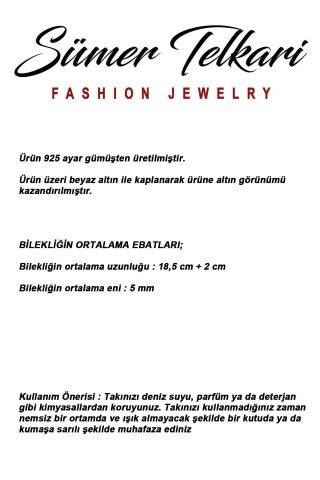 3 Farklı Renk Seçenekli 5 Mm Su Yolu Rodyumlu 925 Ayar Gümüş Bileklik 4914 Yeşim Taşı (Yeşil)