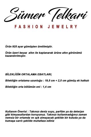 6 Farklı Renk Seçenekli Rodyumlu 925 Ayar Gümüş Lotus Bileklik 4920 Kök Yakut Taşı (Bordo)