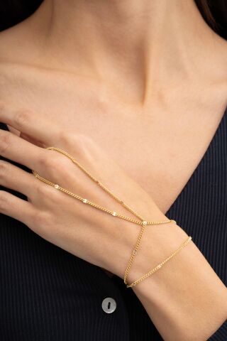 Kalem İşçilikli Gurmet Tasarım Altın Kaplama Gümüş Şahmeran 91