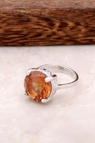 Renk Değiştiren Sultan Taşlı Gümüş Yüzük 2019