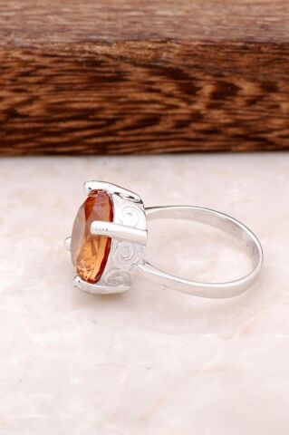 Renk Değiştiren Sultan Taşlı Gümüş Yüzük 2019