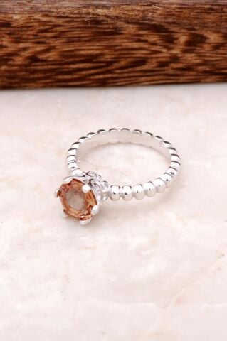 Renk Değiştiren Sultan Taşlı Gümüş Yüzük 2021