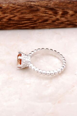 Renk Değiştiren Sultan Taşlı Gümüş Yüzük 2021