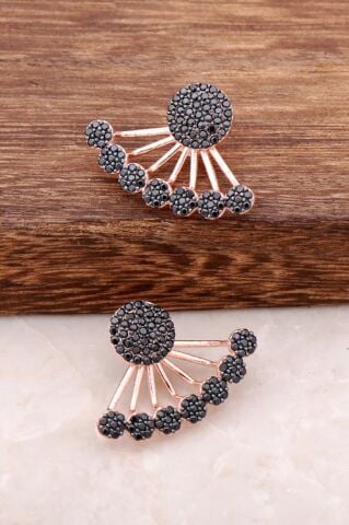 TREND YELPAZE ROS GÜMÜŞ KÜPE 1426