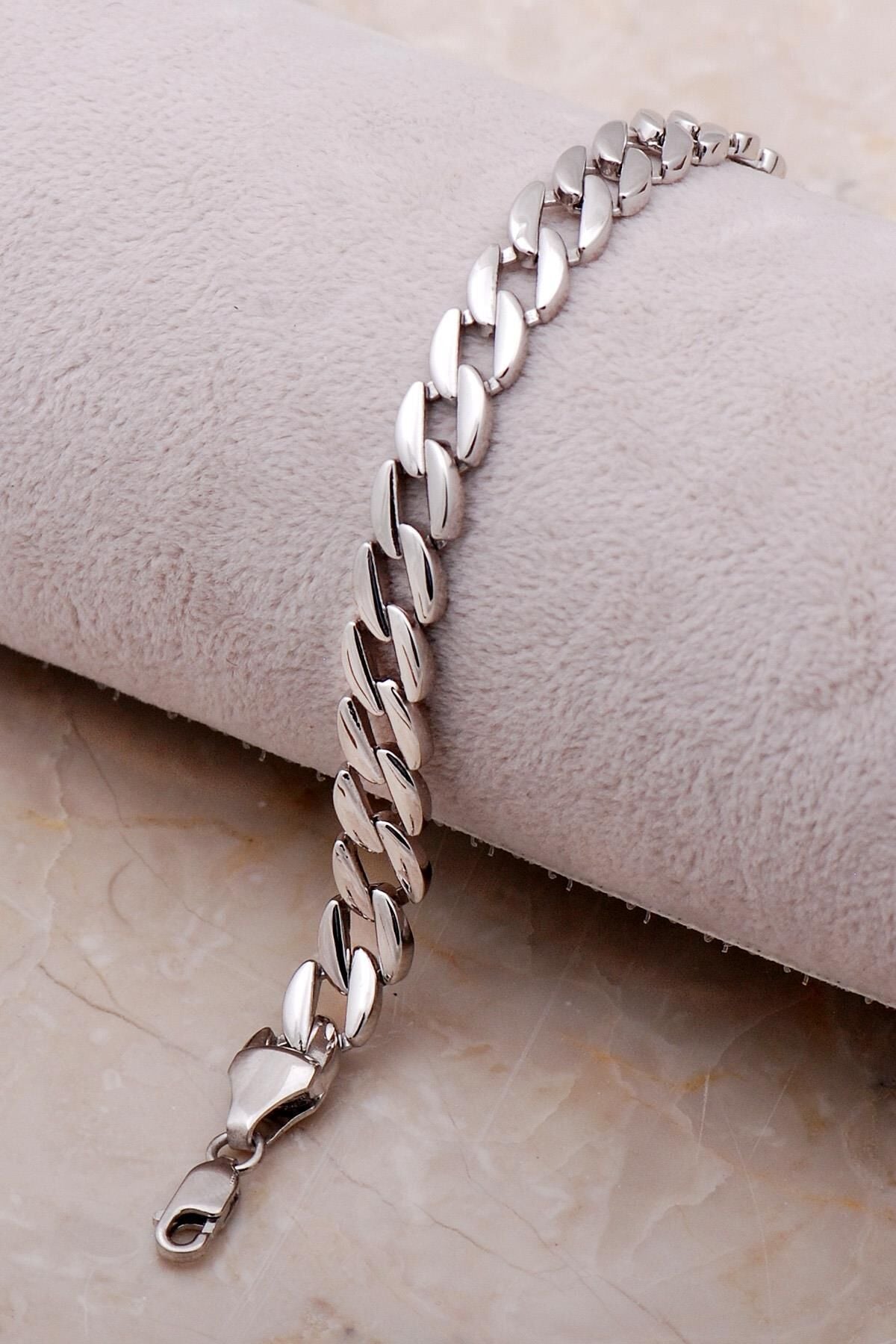 Gurmet Gümüş Zincir Bileklik 3474