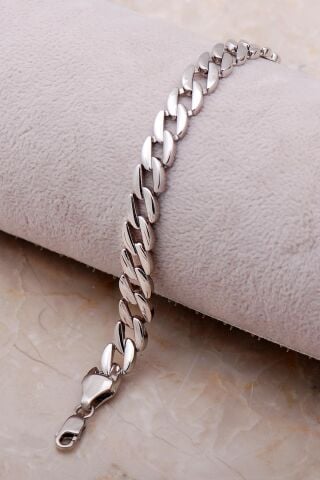 Gurmet Gümüş Zincir Bileklik 3474