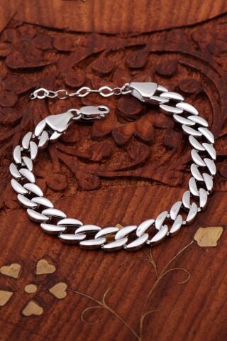 Gurmet Gümüş Zincir Bileklik 3474