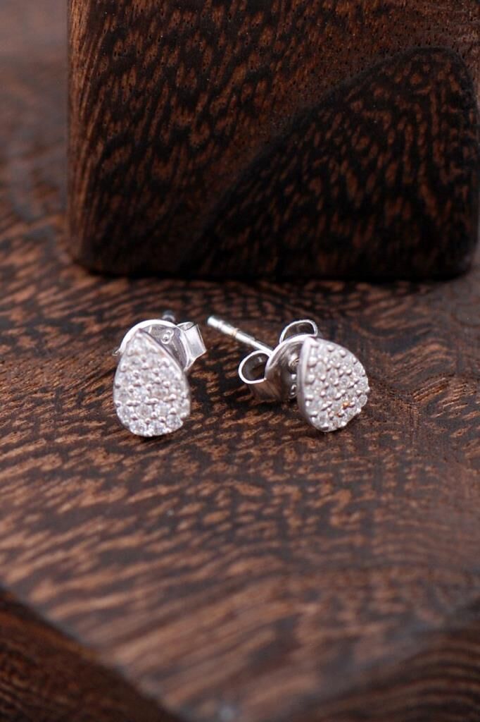 Su Damlası Gümüş Küpe 2303