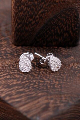 Su Damlası Gümüş Küpe 2303