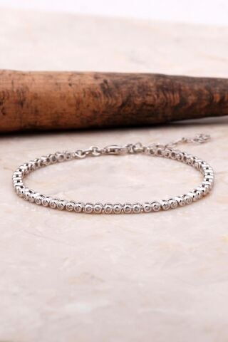 Su Yolu Gümüş Bileklik 3493