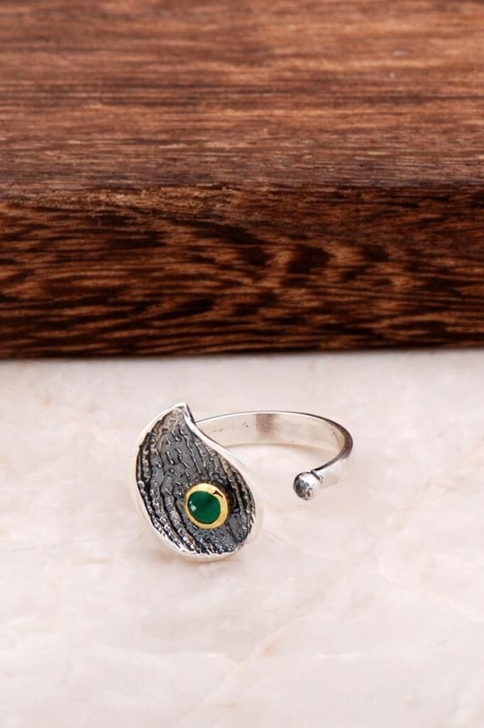 Damla Tasarım Gümüş Yüzük 2875