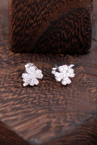 Yonca Gümüş Küpe 2310